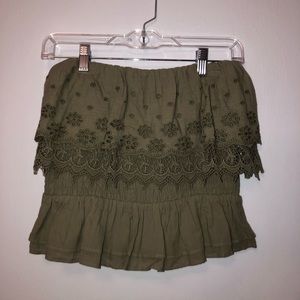 American Eagle Off-The-Shoulder Crop Top